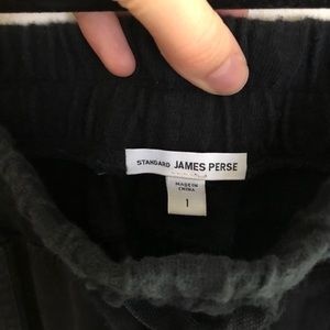 James Perse Mixed Media Joggers